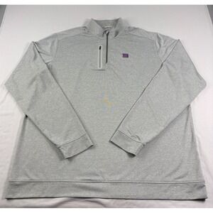 New York Giants Sweatshirt Men 3XLT Tall Gray Cutter & Buck Pullover Performance